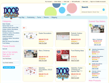 Tablet Screenshot of doordelights.com